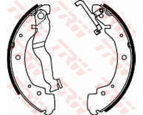 Brake Shoe Set GS8530 TRW, Image 3