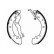 Brake Shoe Set GS8530 TRW, Thumbnail 4