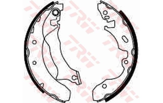 Brake Shoe Set GS8536 TRW