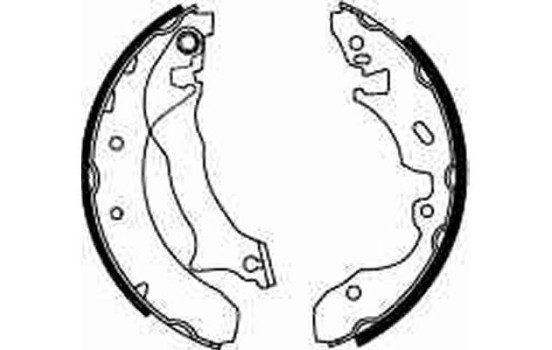 Brake Shoe Set GS8536 TRW, Image 2
