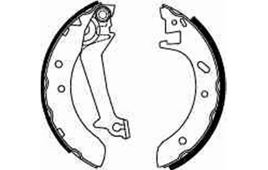 Brake Shoe Set GS8537 TRW, Image 2