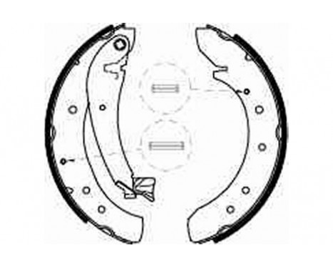 Brake Shoe Set GS8546 TRW, Image 2