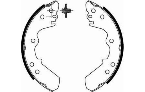 Brake Shoe Set GS8551 TRW, Image 4