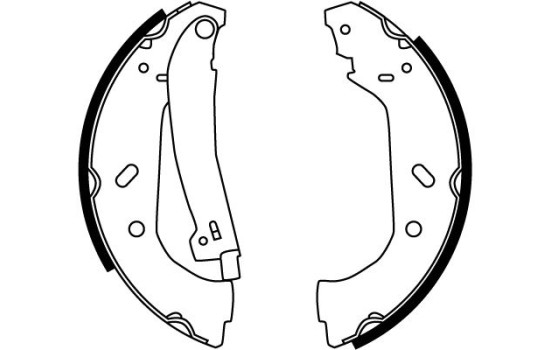 Brake Shoe Set GS8563 TRW, Image 2