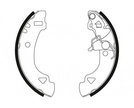 Brake Shoe Set GS8566 TRW, Image 2