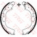 Brake Shoe Set GS8590 TRW