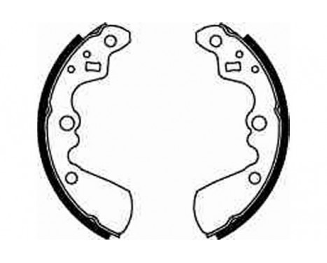Brake Shoe Set GS8597 TRW, Image 3