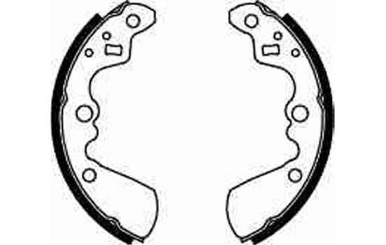 Brake Shoe Set GS8597 TRW, Image 3
