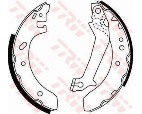 Brake Shoe Set GS8607 TRW