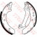 Brake Shoe Set GS8607 TRW
