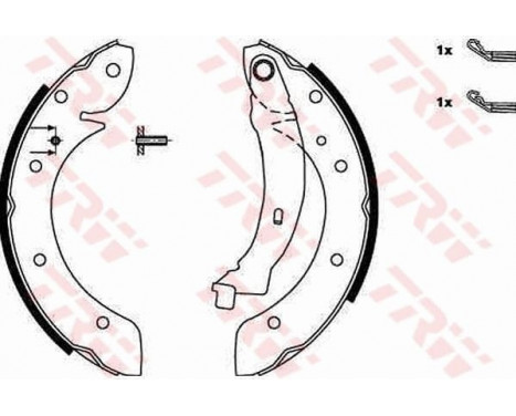 Brake Shoe Set GS8620 TRW