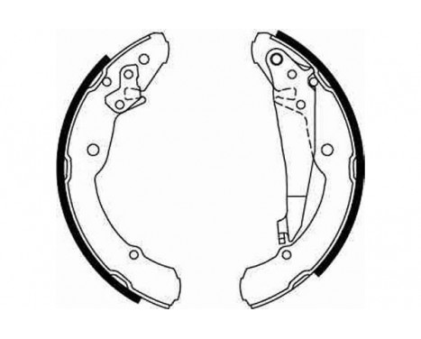 Brake Shoe Set GS8639 TRW, Image 2