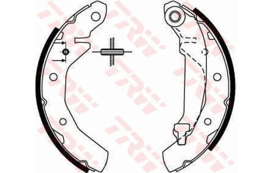 Brake Shoe Set GS8646 TRW