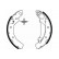 Brake Shoe Set GS8646 TRW, Thumbnail 2