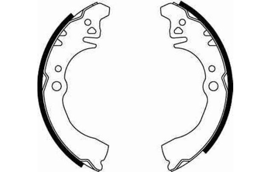 Brake shoe set GS8648 TRW, Image 2