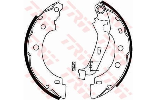 Brake Shoe Set GS8650 TRW