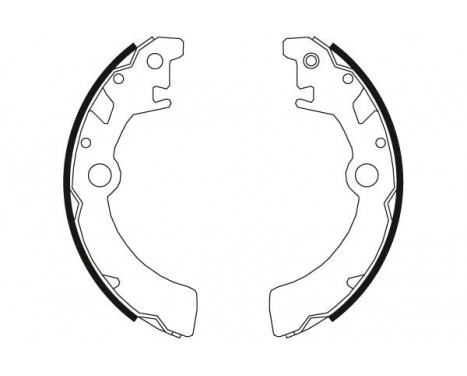Brake Shoe Set GS8651 TRW, Image 2