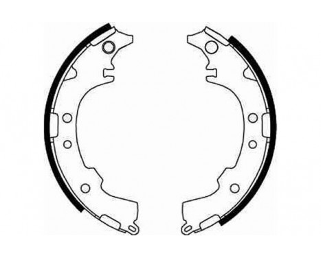 Brake Shoe Set GS8652 TRW, Image 4