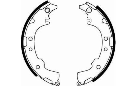 Brake Shoe Set GS8652 TRW, Image 4