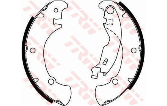 Brake Shoe Set GS8654 TRW