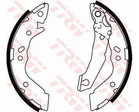 Brake Shoe Set GS8658 TRW