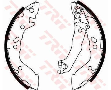 Brake Shoe Set GS8659 TRW, Image 2