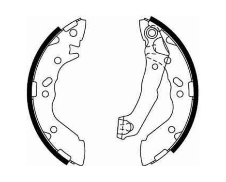 Brake Shoe Set GS8659 TRW, Image 3