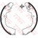 Brake Shoe Set GS8666 TRW