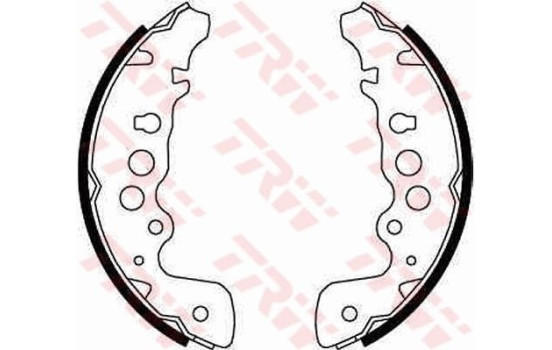 Brake Shoe Set GS8670 TRW