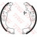 Brake Shoe Set GS8673 TRW