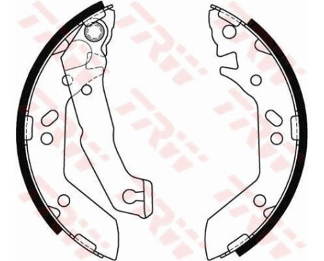 Brake Shoe Set GS8684 TRW