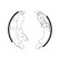 Brake Shoe Set GS8686 TRW, Thumbnail 2