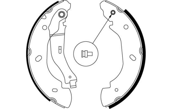 Brake Shoe Set GS8689 TRW, Image 4