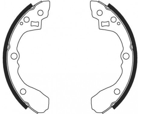 Brake Shoe Set GS8692 TRW, Image 2