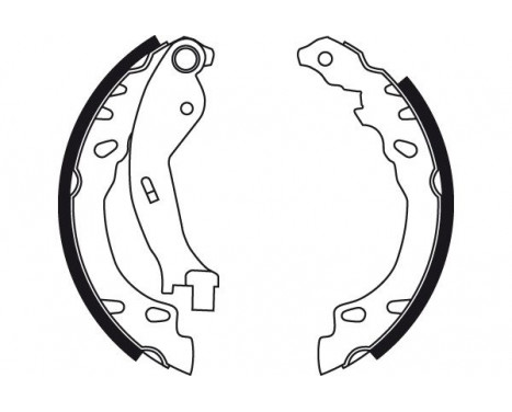 Brake Shoe Set GS8711 TRW, Image 4