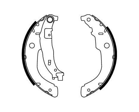 Brake Shoe Set GS8731 TRW, Image 2