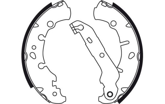 Brake Shoe Set GS8742 TRW, Image 2