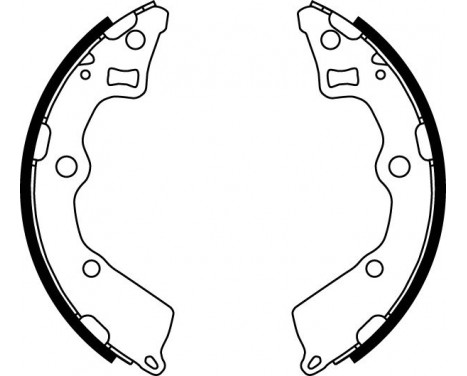 Brake Shoe Set GS8754 TRW, Image 2