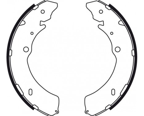 Brake Shoe Set GS8756 TRW, Image 2