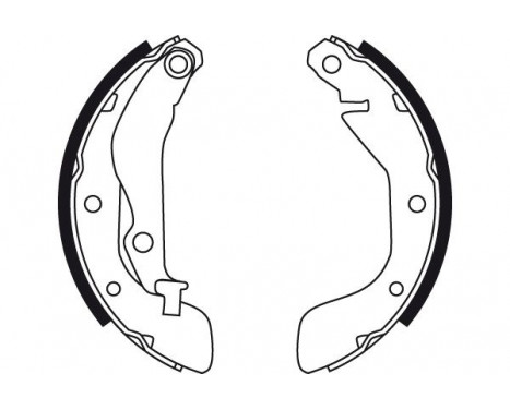 Brake Shoe Set GS8760 TRW, Image 2