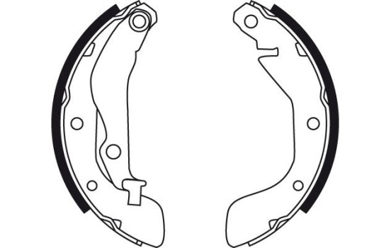 Brake Shoe Set GS8760 TRW, Image 2