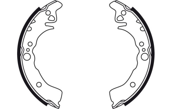 Brake Shoe Set GS8761 TRW, Image 2