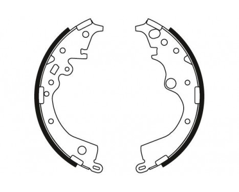 Brake Shoe Set GS8770 TRW, Image 2