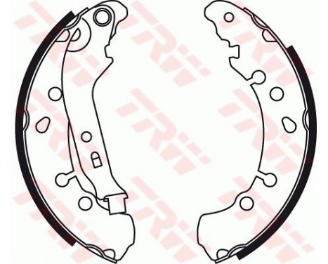 Brake Shoe Set GS8778 TRW