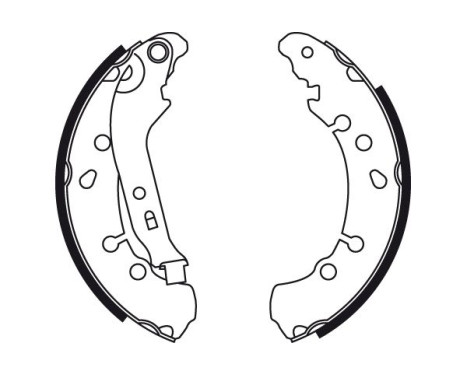 Brake Shoe Set GS8778 TRW, Image 2