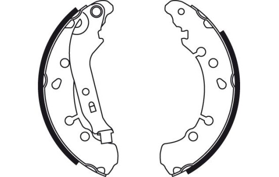 Brake Shoe Set GS8778 TRW, Image 2