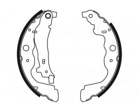 Brake Shoe Set GS8780 TRW, Image 3