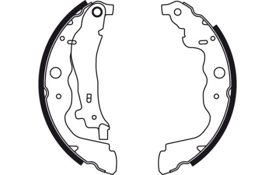 Brake Shoe Set GS8780 TRW, Image 3