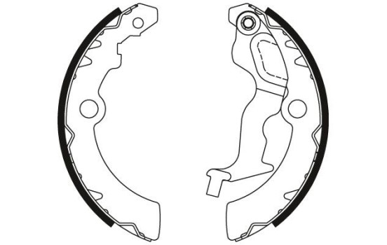 Brake Shoe Set GS8792 TRW, Image 3