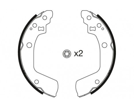 Brake Shoe Set GS8793 TRW, Image 2